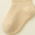 thumbnail image 5 of LckLvx Baby Toddler Socks Non-slip Cotton Crew Socks Soft Breathable Walking Socks 0-3 Years, 5 of 5