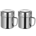 thumbnail image 4 of BESTONZON - 2 recipientes herméticos de acero inoxidable para condimentos, con asa, para cocina, restaurante y hogar., 4 of 6