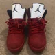 thumbnail image 4 of Ni - ke Ni - ke Air Jordan 5 Retro Red Suede Sneakers 136027-602 Size 10, 4 of 5