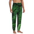 thumbnail image 4 of Kdxio Natural Green Leaves Pattern Joggers,Sweatpants for Men with Pockets-3X-Large, 4 of 5