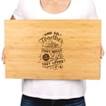 thumbnail image 3 of Koyal Wholesale Valentine's Day Laser Engraved Large Bamboo Cutting Board, And So Together They Built A Life They Loved, 3 of 5