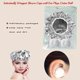 thumbnail image 4 of Paquete de 10 gorros térmicos de papel de aluminio para el cabello, para acondicionamiento profundo, envueltos individualmente, reutilizables., 4 of 5