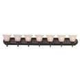 thumbnail image 1 of Maxim 8016FTOI Essentials 7-Light Bathroom Vanity, Oil Rubbed Bronze, 1 of 1