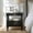 Black, variant on Bedside Table With Non-slip Feet, Sofa Decorated Side Table Suitable For Small Spaces Living Room Bedroom,Milk White