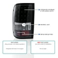 thumbnail image 3 of Spec-D Tuning Black LED Tail Lights Compatible with 2006-2011 Ford Ranger, Left + Right Pair Assembly, 3 of 5