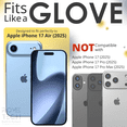 thumbnail image 4 of Apple iPhone 17 Air Tempered Glass Screen Protector, 2 Screen Protectors + 2 Camera Lens Protectors, 4 of 6