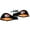 Black/Orange, variant on Enduro Engineering Replacement Plastic Debris Deflectors Black