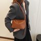 thumbnail image 4 of Bolso Hobo Bandolera Mujer Cuero PU Sólido para Viajes Compras, 4 of 9
