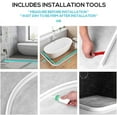 thumbnail image 3 of Jollebone 3ft Shower Threshold Water Dam Water Barrier for Shower and Water Stopper, 3 of 9