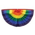 thumbnail image 3 of HEALEEP Pride Day Decoration Rainbow Flag Multi 1Pack 35X18In Polyester, 3 of 8