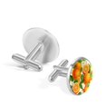 thumbnail image 3 of Tangerine Stylish Men's Shirt Cufflink Holder Made of Stainless Steel for Formal Occasions, 3 of 6