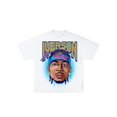 thumbnail image 1 of allen iverson inspired Vintage Graphic T-shirt Heavy Cotton Tee Basketball 90 s Styled Shirt Hiphop Vibes Y2K aesthetic Throwback Classic Big Face Celebrity Tee, 1 of 6