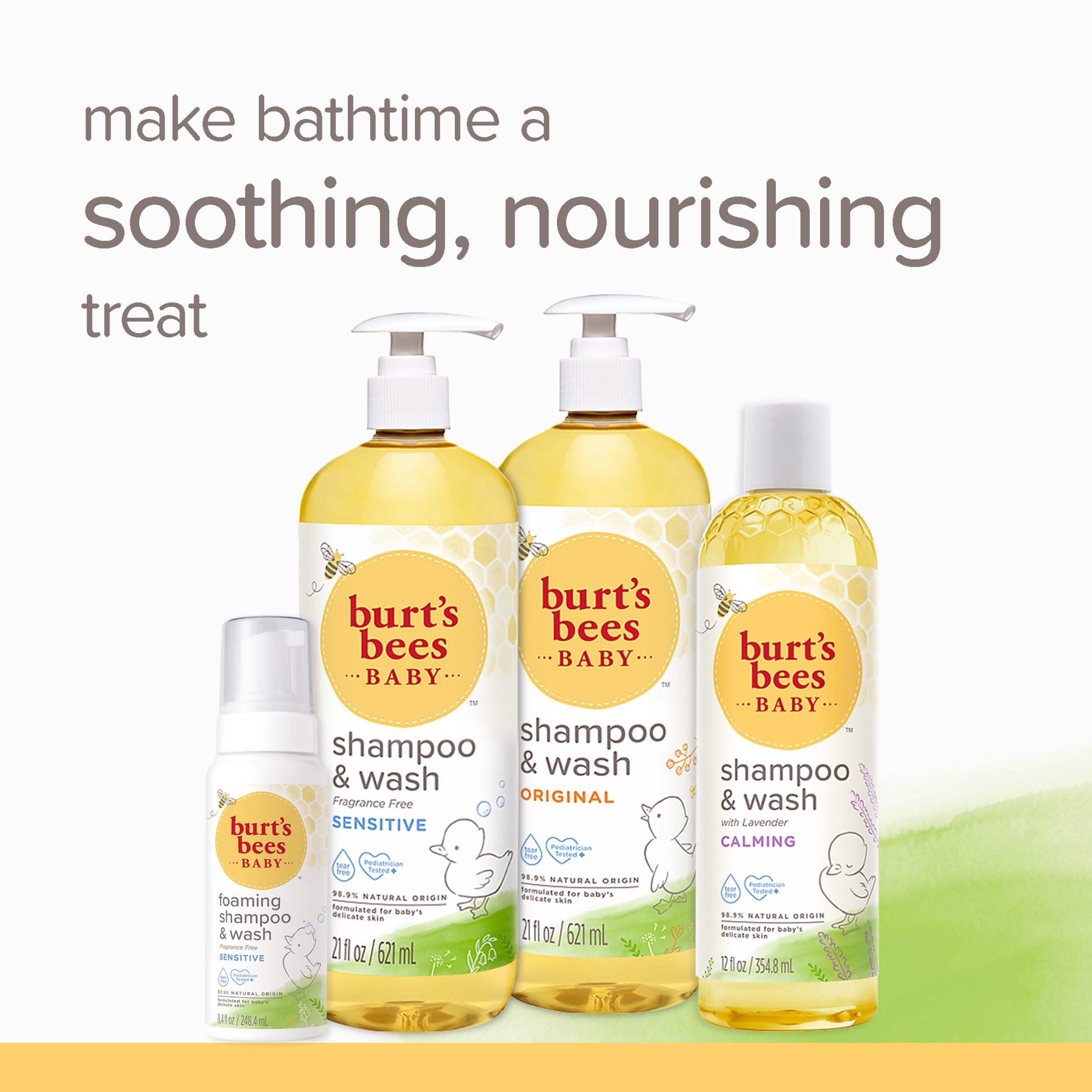 Burt's Bees Baby Shampoo & Wash, Original, 12 fl oz photo 8