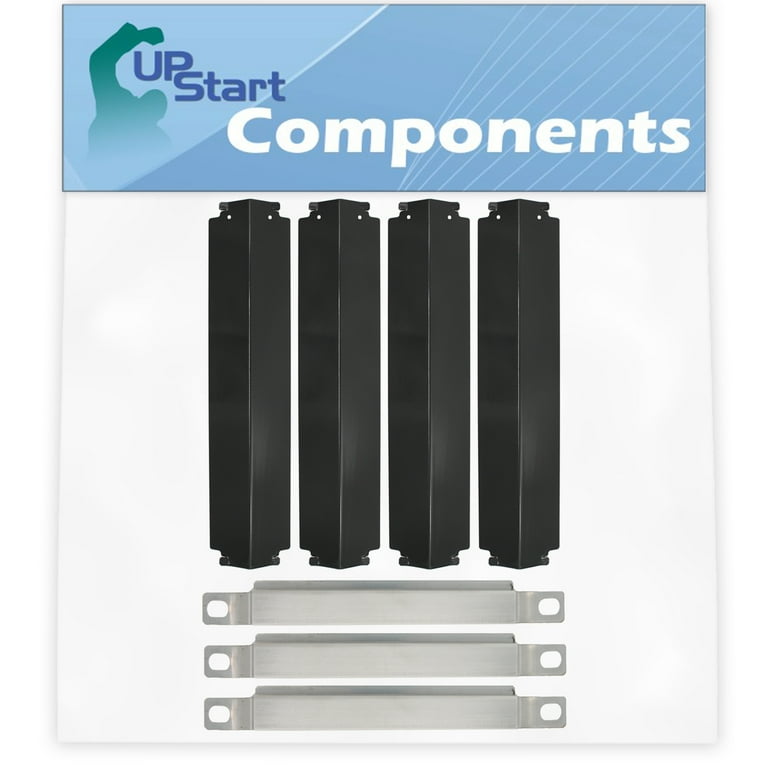 BBQ Grill Burner Crossover Tube Heat Shield Plate Tent