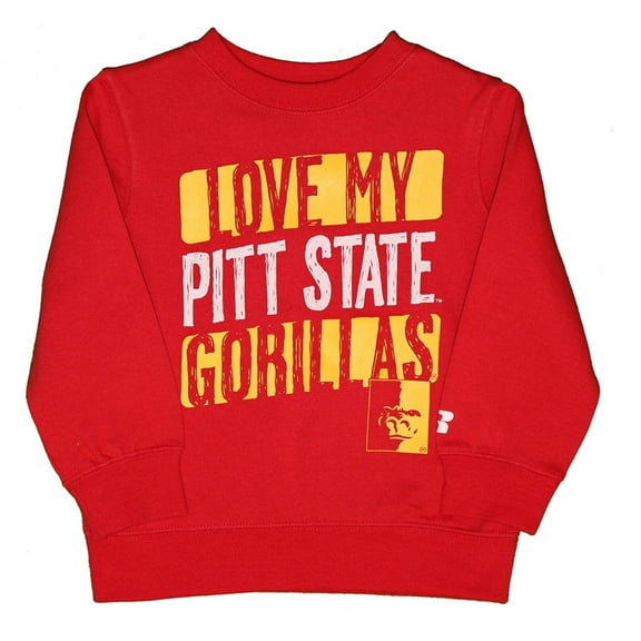 NCAA Pittsburgh State University Infants/Toddlers Fleece Crew Neck
