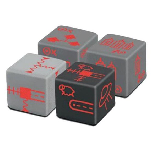 Horrible Guild Game Studio HG054 Railroad Ink Challenge Dice Expansion Futuristic Pack