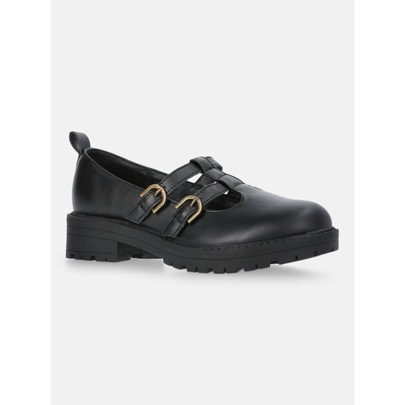 Justice Girls Block Heel Mary Jane Shoes