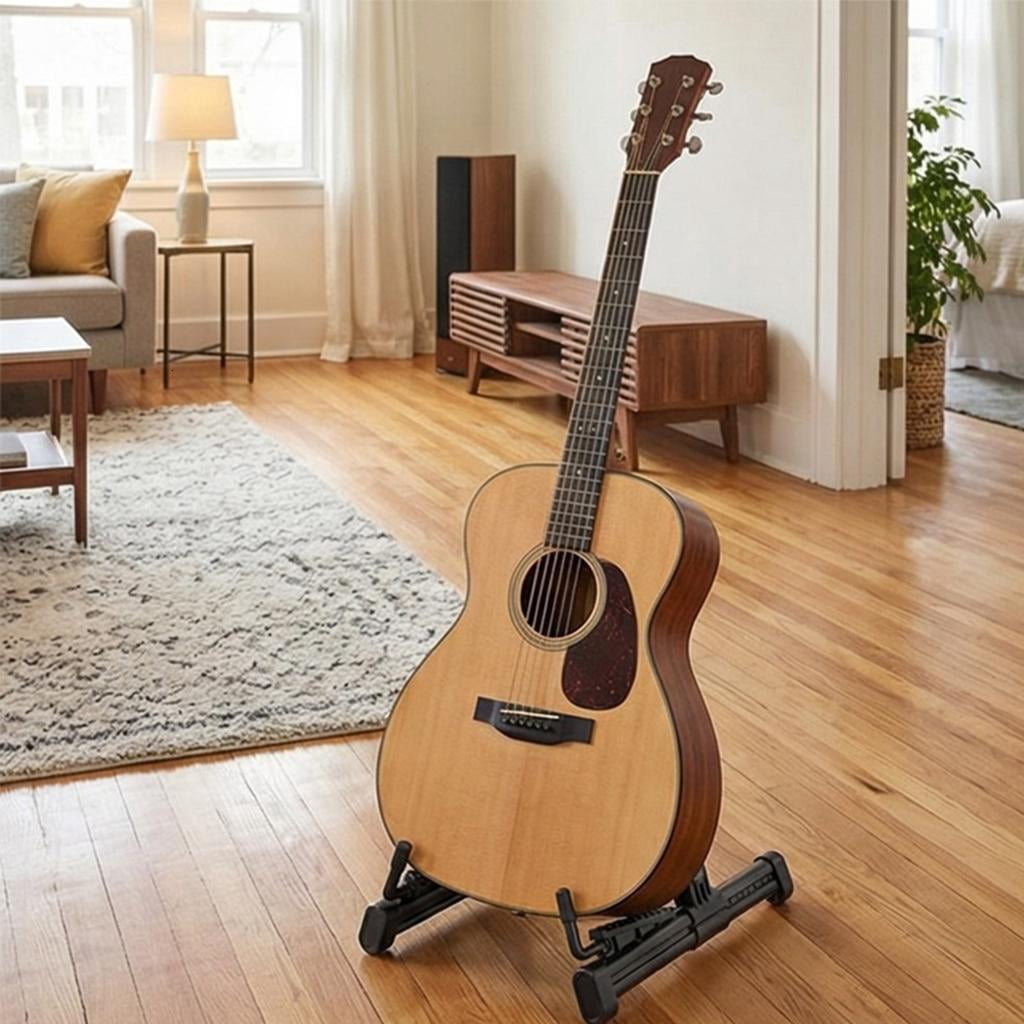 Yihuala Adjustable Electric Guitar Stand Universals Folding Musical Instrument Stand Suitable for Electric Guitar, Ukuleles