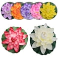 thumbnail image 4 of Bgsha Large Lily Pads for Pool Decoration Soft Leaf Base Non toxic Easy to Clean, 4 of 5