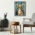 thumbnail image 4 of Stained Glass Chihuahua dog 5D Diamond Art DIY Paint with Full Drill Round Diamond Gems Painting by Number Kits for Adults Art Craft Home Wall Decor 15.8x19.8in, 4 of 8