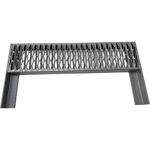 Aluminum Battery Box Toolbox Bottom Step Welded Compatible with Peterbilt 378 379 388 389, Replacement Diamond Plate Step