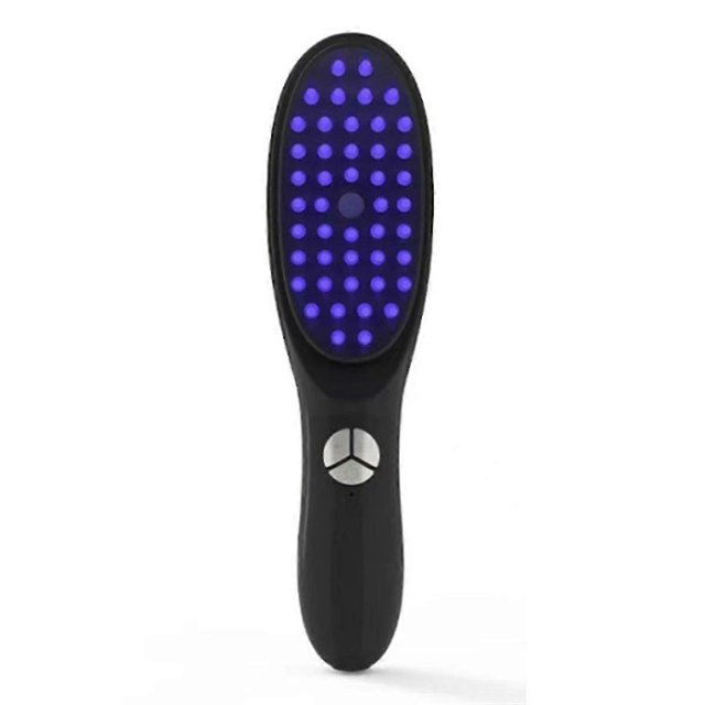 Scalp Massager for Hair Growth Vibration Hair Massage Brush Red Light Therapy Anti Hair Loss Stress