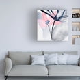 thumbnail image 3 of Melissa Wang 'Pink Water Lilies II' Canvas Art, 3 of 3