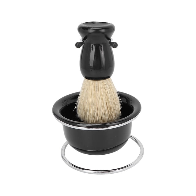 Beard Shaving Brush, Face Care Manual 3pcs Professional Shaving Brush Set Large Capacity For Home