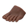 thumbnail image 1 of Práctica de uñas de silicona suave, modelo de pie, maniquí de manicura Izquierda E Yuyangstore Modelos de pies para práctica de uñas, 1 of 8