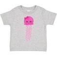 thumbnail image 3 of Inktastic Cute Jellyfish, Little Jellyfish, Pink Jellyfish Girls Toddler T-Shirt, 3 of 5