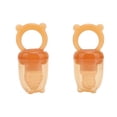 thumbnail image 1 of Chupete alimentador de frutas para bebés, 2 piezas, chupete alimentador de frutas para bebés, mordedor de frutas para la dentición, chupete para aliviar la dentición, tecnología innovadora, 1 of 14