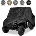 thumbnail image 1 of Indeedbuy Housse Imperméable pour UTV, Protection Robuste Noire pour 4 Roues contre la Neige, la Pluie Ou le Soleil, Système de Remorque Intégré, 1 of 5