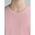 thumbnail image 4 of George Men's and Big Men's Lightweight V Neck Tee with Short Sleeves, 3-Pack, Sizes XS-3XL, 4 of 8