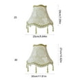 thumbnail image 5 of E27 Flower Pattern Decorative Cloth Lampshades Home Decorative Wall Light Shade For Living Room Kitchen Lamps Enduring, 5 of 14