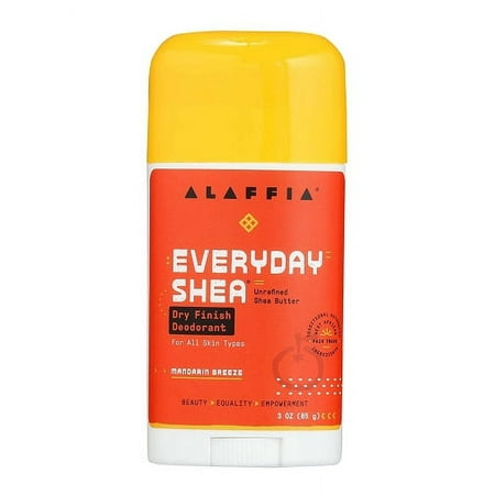 Alaffia EveryDay Shea Dry Finish Deodorant Mandarin Breeze