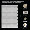 Coin Collection Page 10 Sheets Coins Insert Pages with 120 Pockets ...