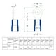 thumbnail image 3 of 100 terminales de anillo aislados para cables eléctricos, conectores de crimpado de cobre AWG12-10 RV5.5-8, 3 of 14