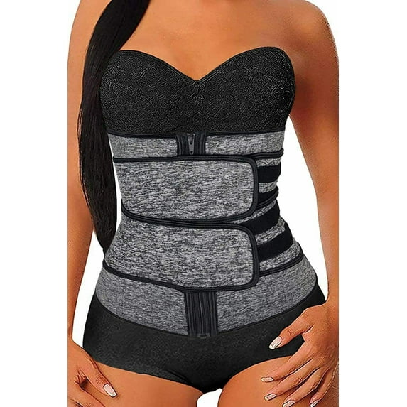 Women's Waist Trainer Weight Loss Corset Trimmer Belt Waist Cincher Body Shaper Slimming Sports Girdle