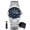 Blue, variant on Business Men's Stainless Steel Waterproof Luminous Quartz Watches with Dual Calendar Display