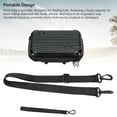 thumbnail image 4 of Tihebeyan Foldable Bike Front Bag, 8 Inch Folding Bag Adapter PVC Hardshell Storage Holder Rack Cycling Accessories, 4 of 7