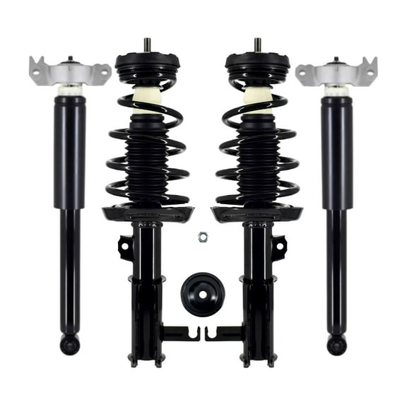 Set Front Quick Complete Strut-Coil Spring-Rear Shock Kit For 2014-2017 Buick Regal