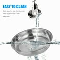 thumbnail image 2 of Stainless Steel Griddle Basting Cover (2pcs) - 20CM, 2 of 5