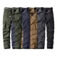 thumbnail image 3 of Pantalones Cargo De Algodón Para Hombre Ropa De Trabajo, 3 of 5