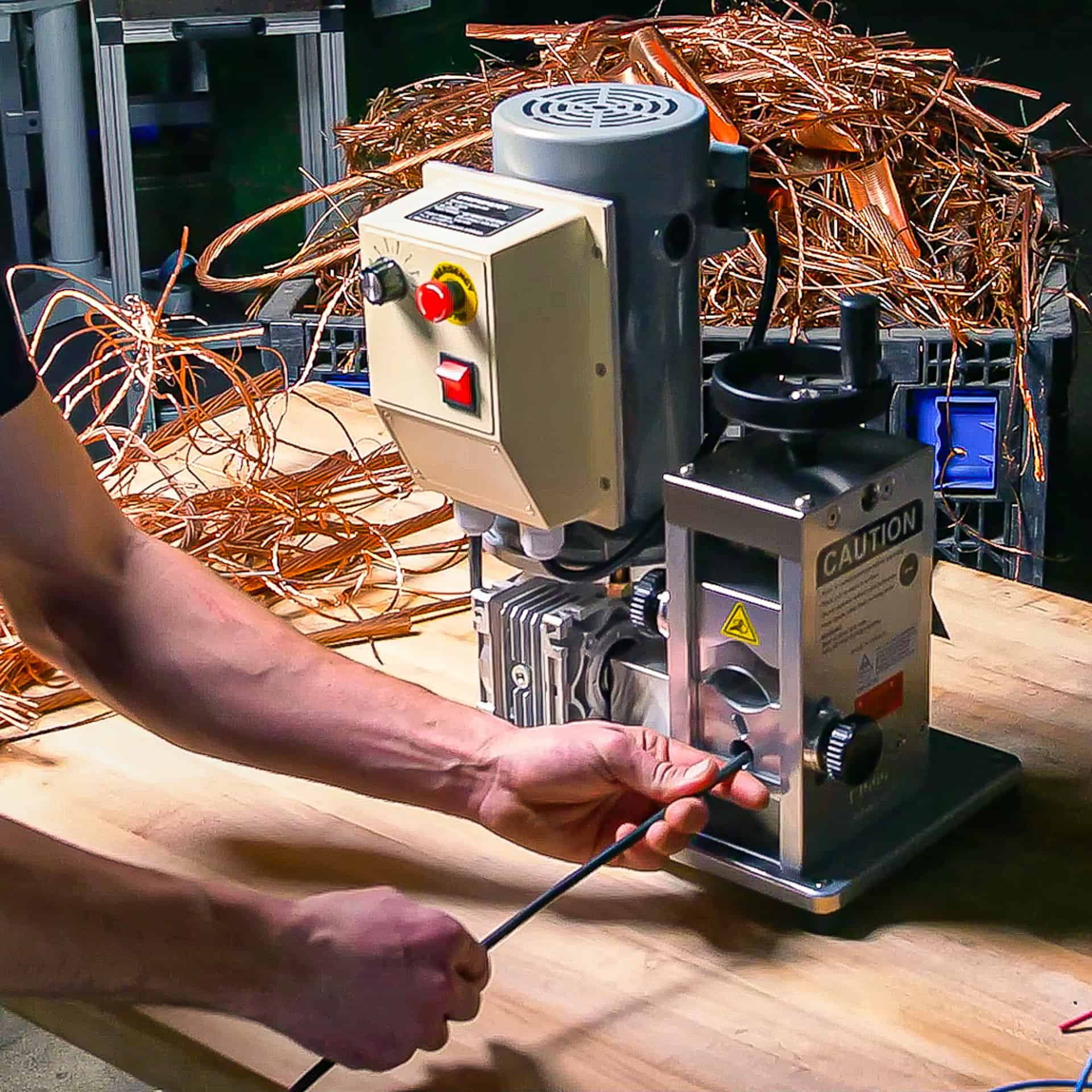 StripMeister E1000 Electric Automatic Wire Stripper Machine