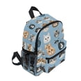 thumbnail image 2 of FORMRS School Backpack with Front Zippered Pocket 12" Student Travel Daypack, Vibrant Cute Cat, 2 of 6