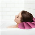 LNKOO Inflatable Bath Pillow,Flower Shaped Spa Neck Support Bath Pillow