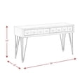 thumbnail image 3 of Bowery Hill Table de Canapé Moderne à 2 Tiroirs, Fini Noyer Clair, 3 of 11