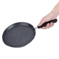 thumbnail image 3 of Fry Pan, inducción de sartén no de bastón para huevos de panqueques de desayuno y pizza con recubrimiento sin palo, 3 of 7