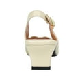 thumbnail image 4 of PEERAGE Eve Women's Extra Wide Width Dress Slingback BEIGE 9, 4 of 6