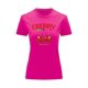 thumbnail image 1 of Playera Blusa De Cerezas Cherry Happy Have A Nice Day Casual Ropa Para Mujer Ropa De Dama Color Fucsia Talla Chica Marca Emil SaEs, 1 of 4